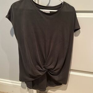 Lou & Grey for Loft Dark Gray T-Shirt